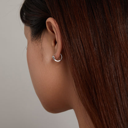Koala earrings, 92.5% Sterling Silver, Hypoallergenic earrings