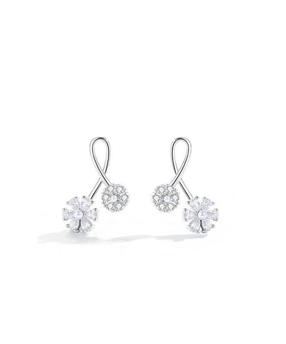 925 Sterling Silver earrings, Sunflower stud, Delicate earrings, Gifts for Her.
